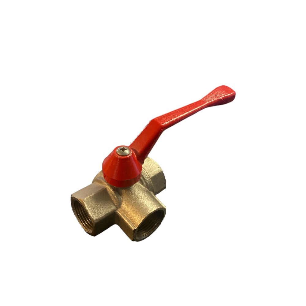 3-WAY BALL VALVE  1"