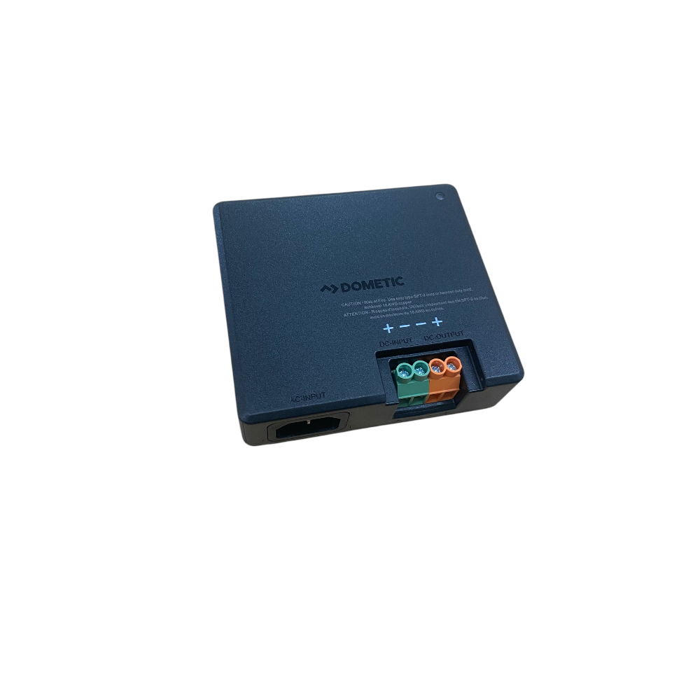DOMETIC DPS-R 135, MAINS ADAPTER 12/V24V TO 110-240v, UK PLUG