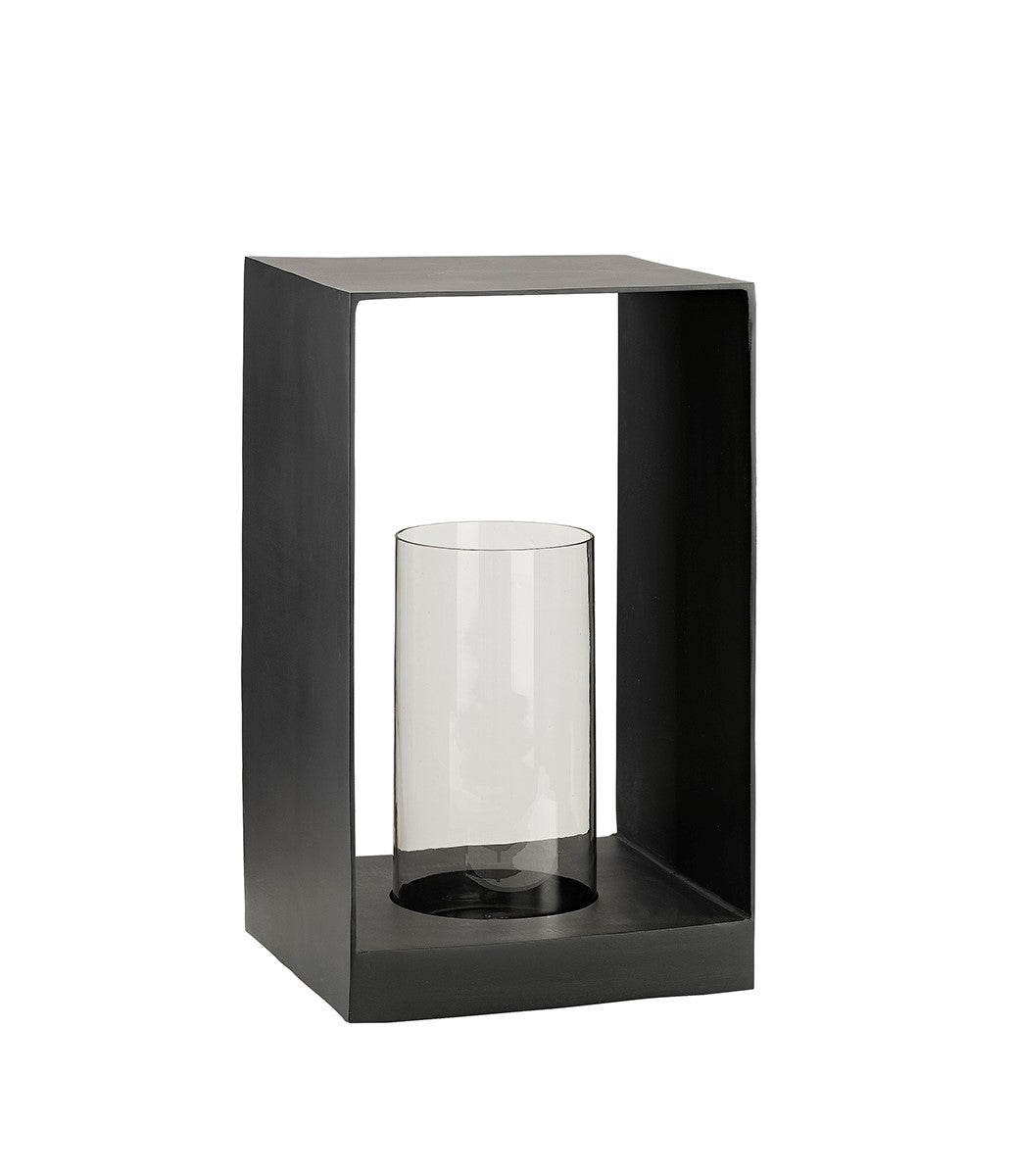 MANCINI Medium Outdoor Lantern Black