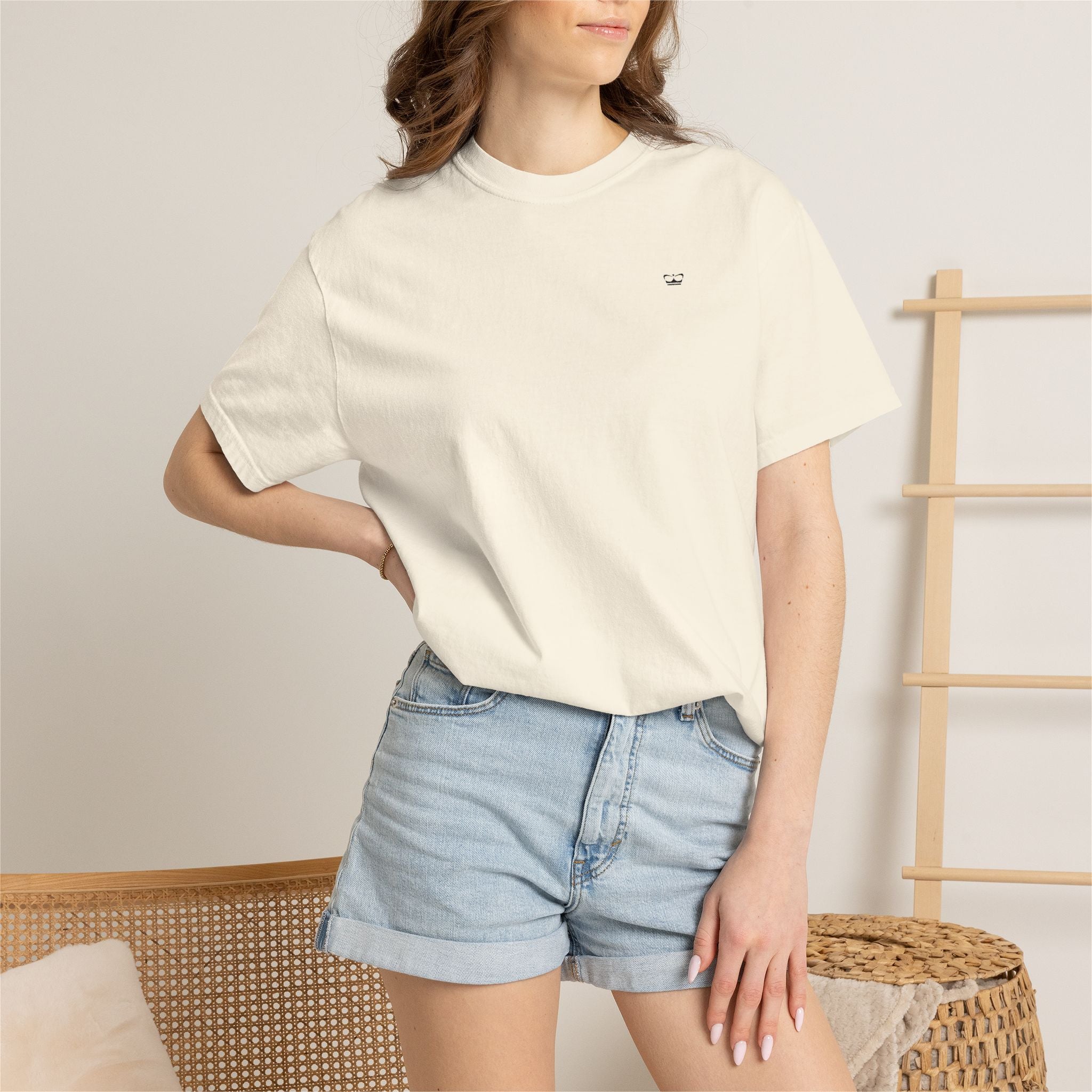 T-shirt Princess avec logo brodé noir