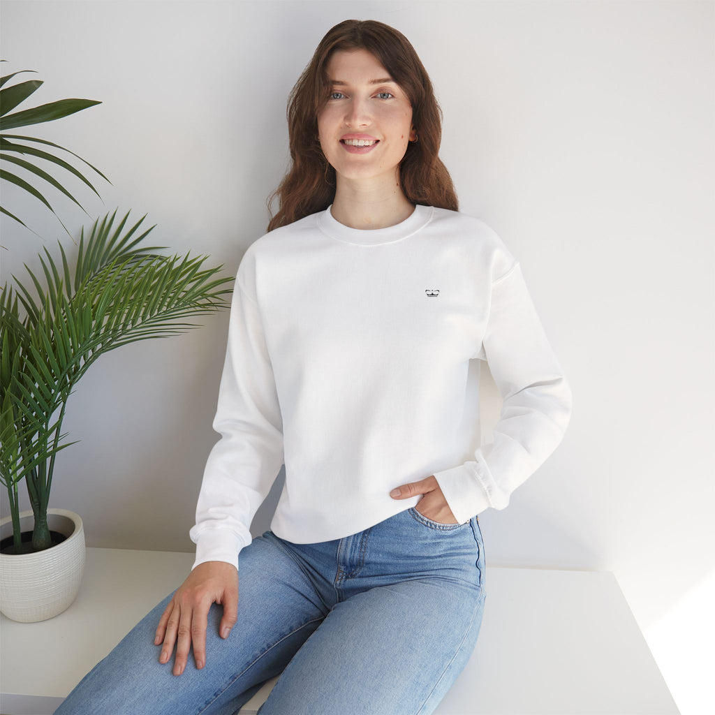 Princess-sweatshirt med sort broderet logo