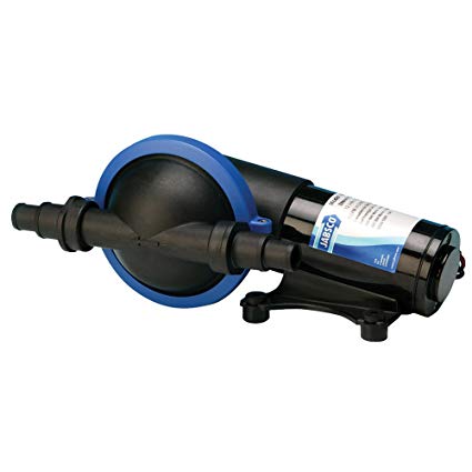 JABSCO SELVSUGENDE MEMBRANPUMPE 12V 19MM/3/4IN TILSLUTNING