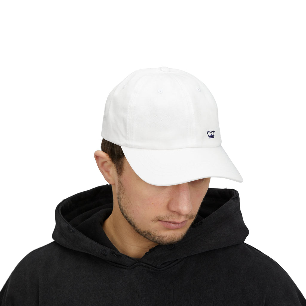 Princess-caps med blått brodert logo