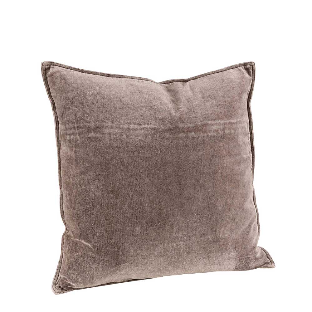 KELLY PLAIN AUBERGINE Cushioncover 50x50