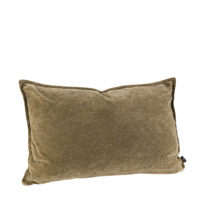 KELLY PLAIN OLIVE Cushioncover 60x40