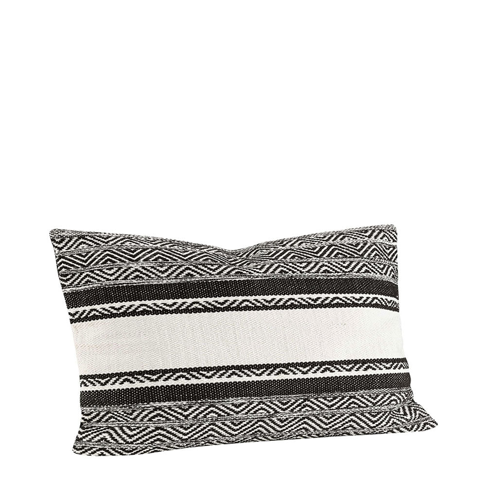 POLLENCA Cushioncover 60x40  black-white