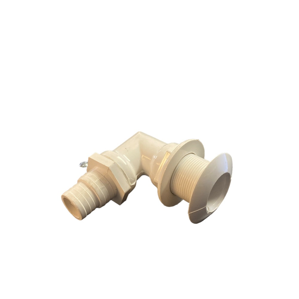 SKIN FITTINGS WHITE PLASTIC 1.5
