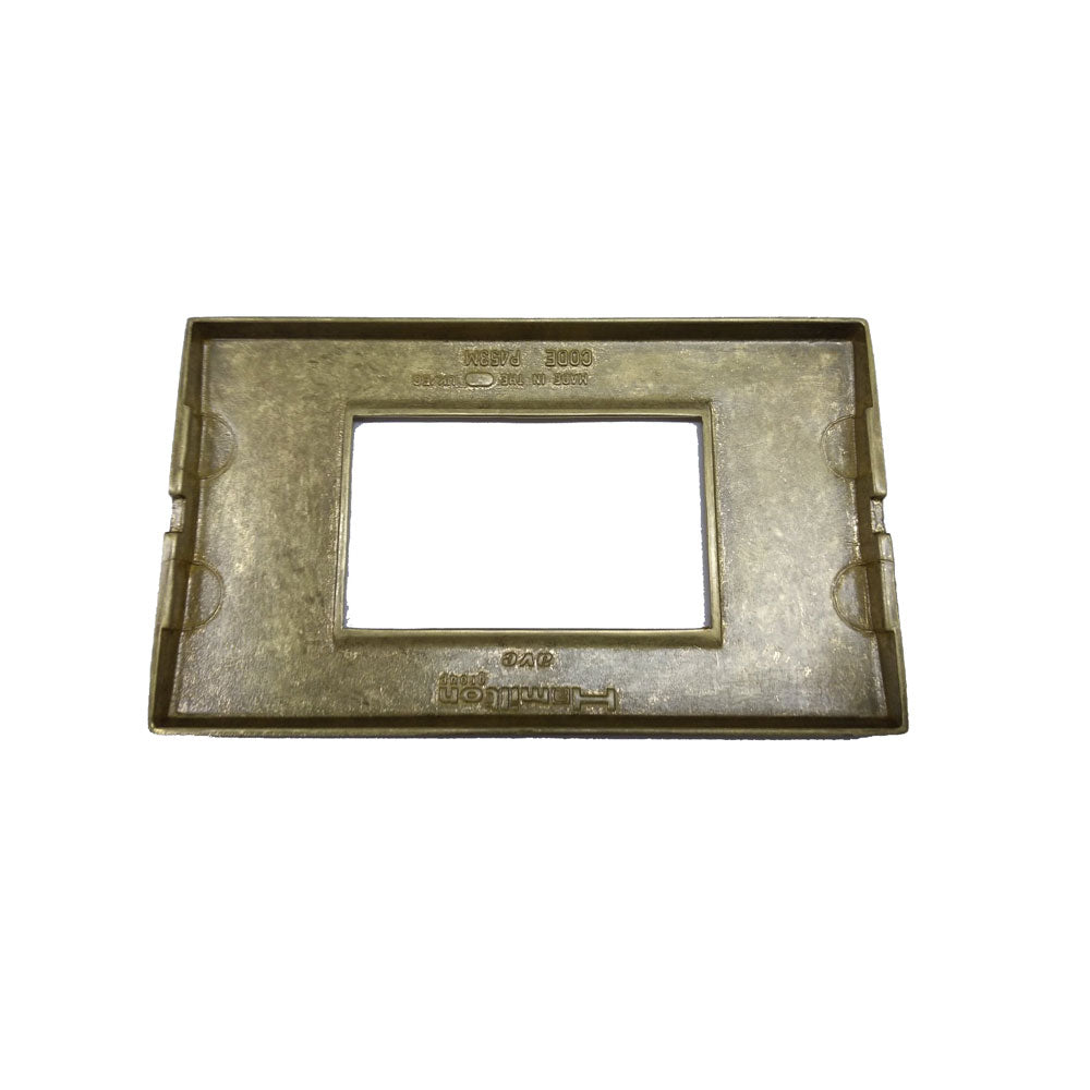 PLATE 3G BRASS AVE 45