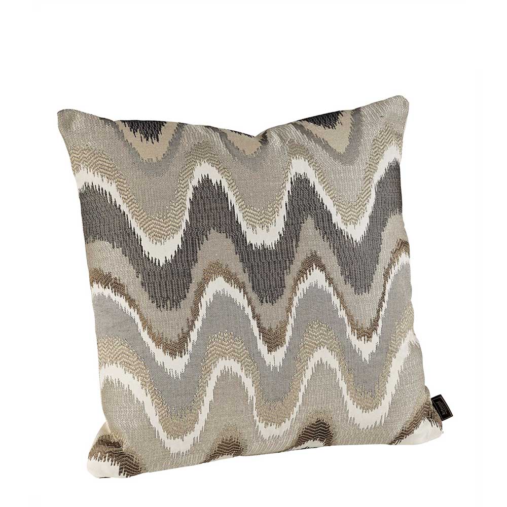 RAVE WAVE Cushioncover 50x50 grey