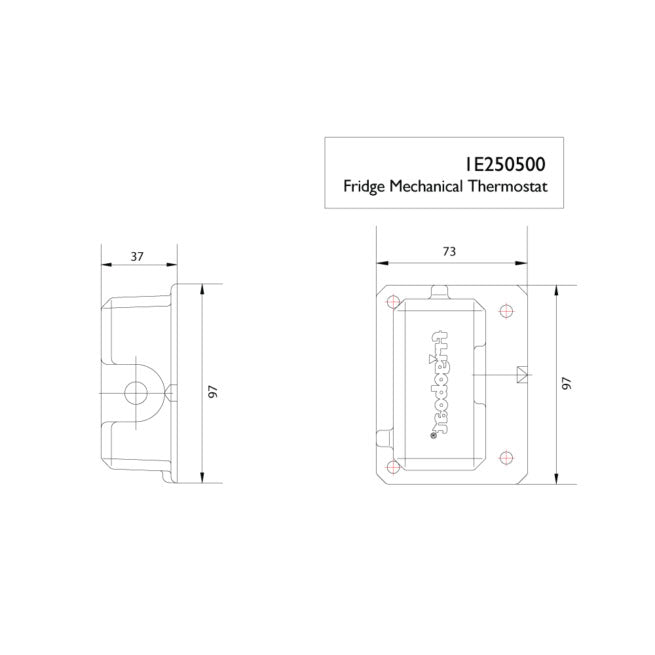 FRIGOMATIC FRIDGE MECHANICAL THERMOSTAT IE250500