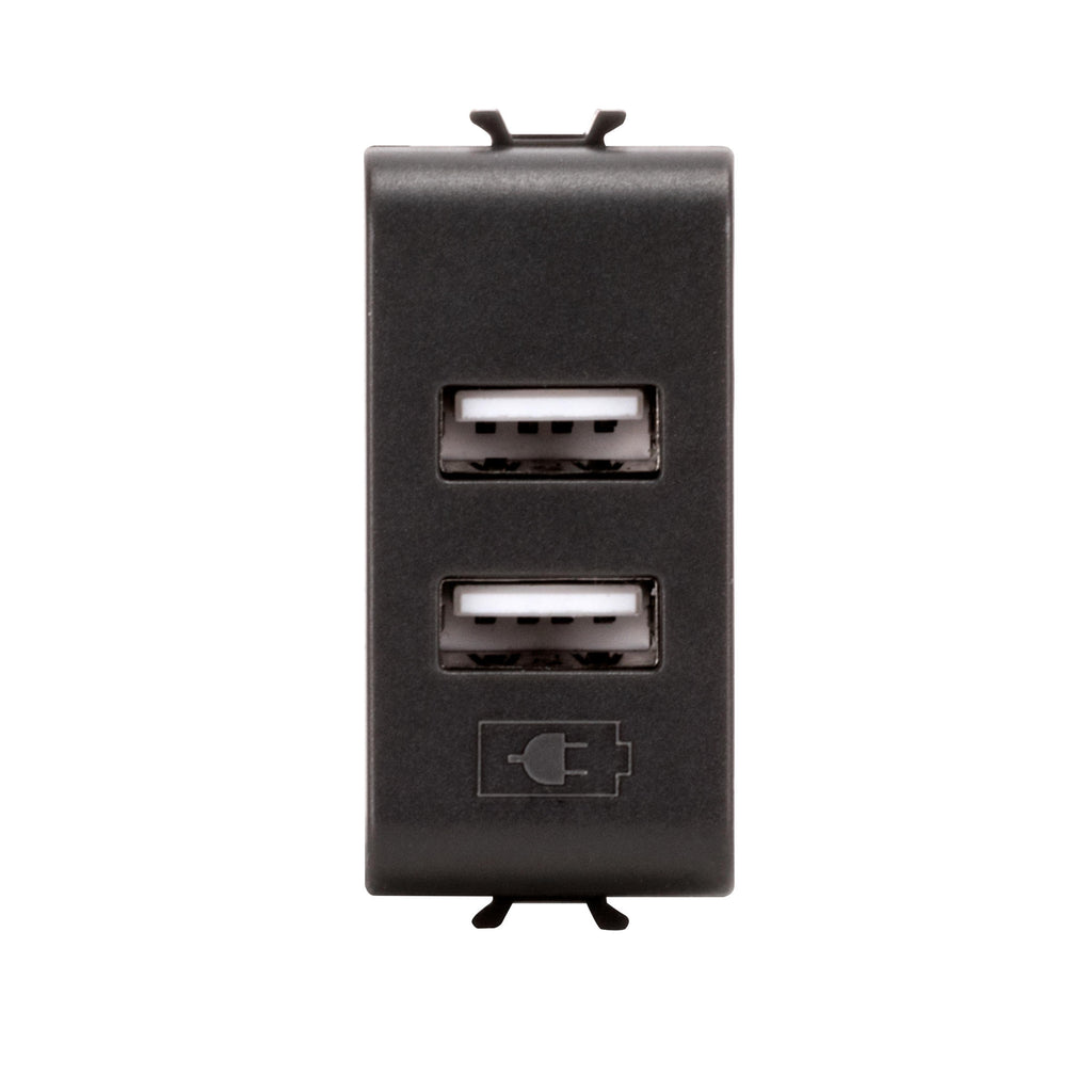 GEWISS GW12450 DUAL USB OUTLET 1G