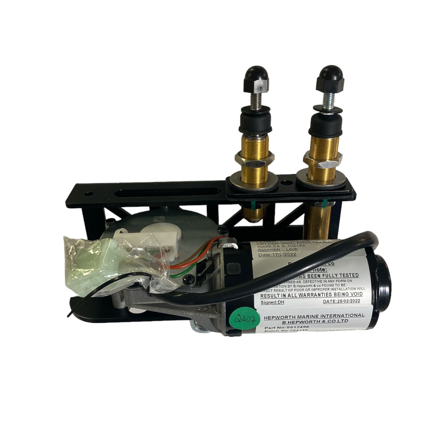 V39/V40 WIPER MOTOR 12V LEFT HAND/PORTSIDE