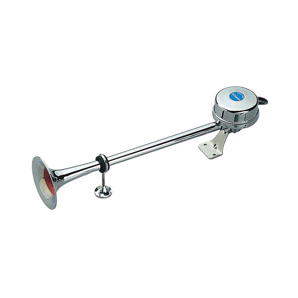SIGNAL HORN SINGLE S/S (12V) LONG