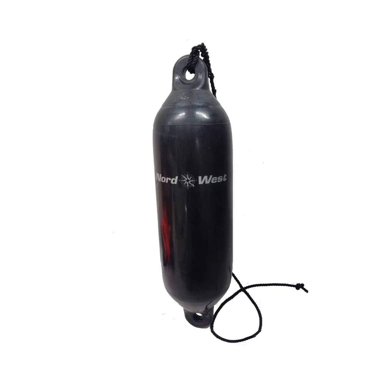 NordWest رفرف أسود مع شعار 8X27 W