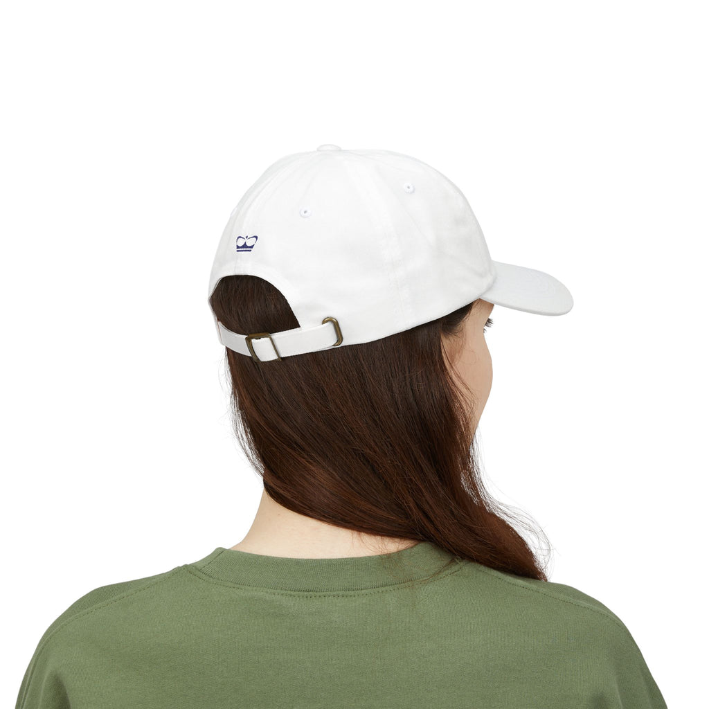 Princess-caps med blått brodert logo