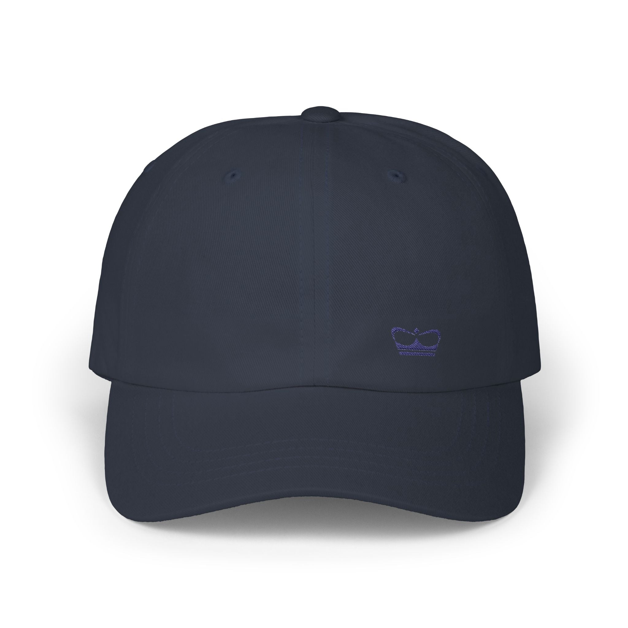 Princess-Cap mit blau gesticktem Logo