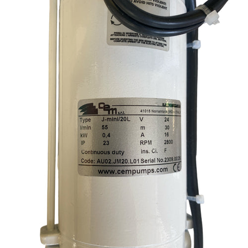 CEM J-MINI 24/20L VANDTRYKSSYSTEM