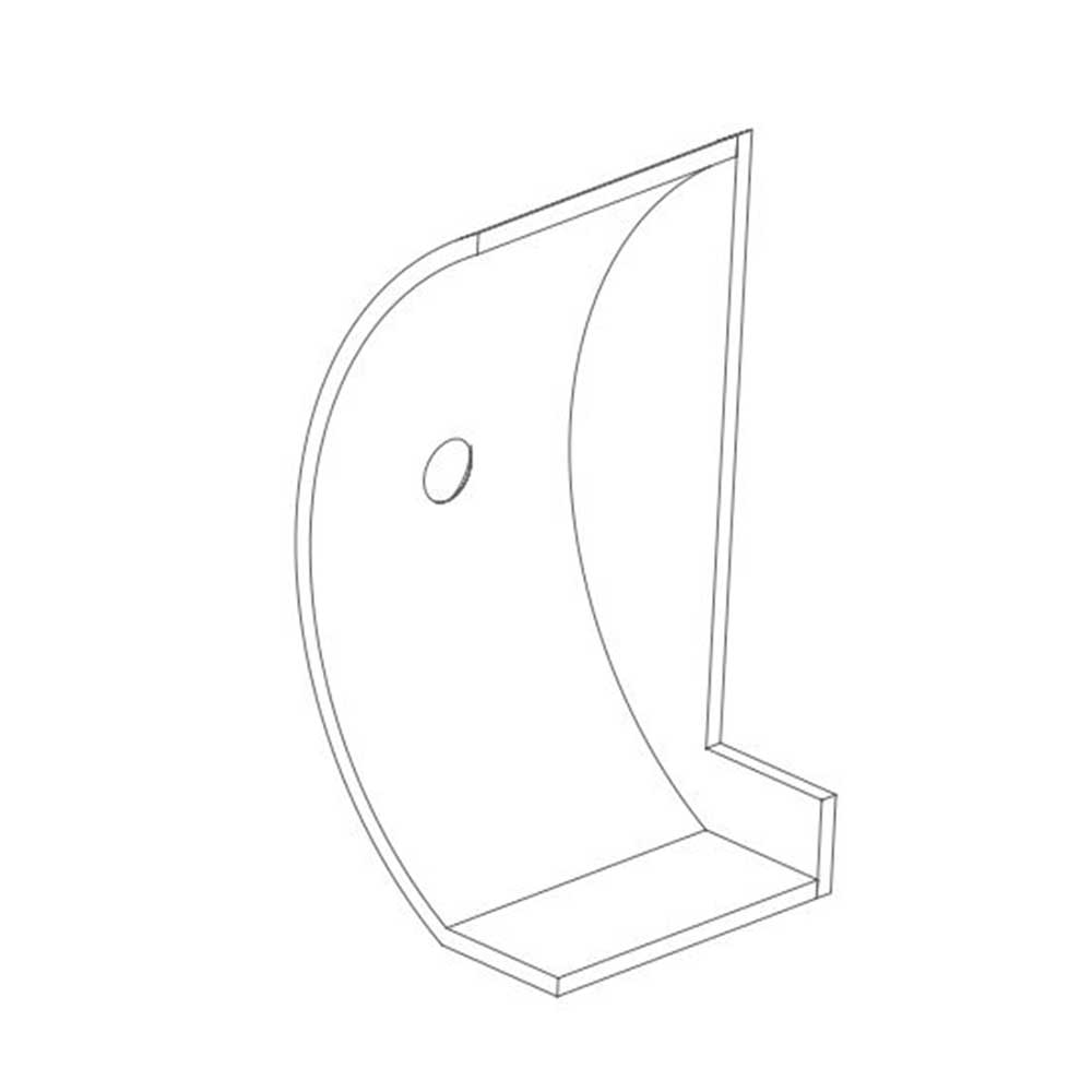 FENDERING END CAP LEFT HAND SIDE