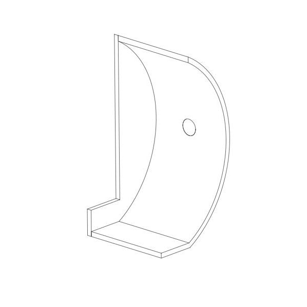 FENDERING END CAP RIGHT HAND SIDE
