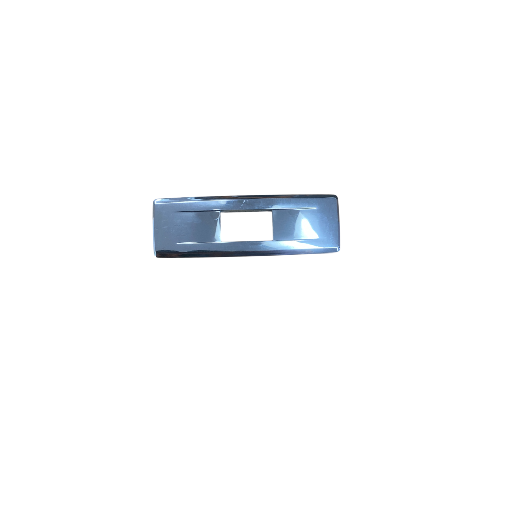 PUSH CATCH SURROUND SQUARE - LARGE, STAINLESS LOOK