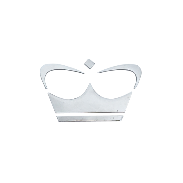 LOGO PRINCESS CROWN S/STEEL POLISHED