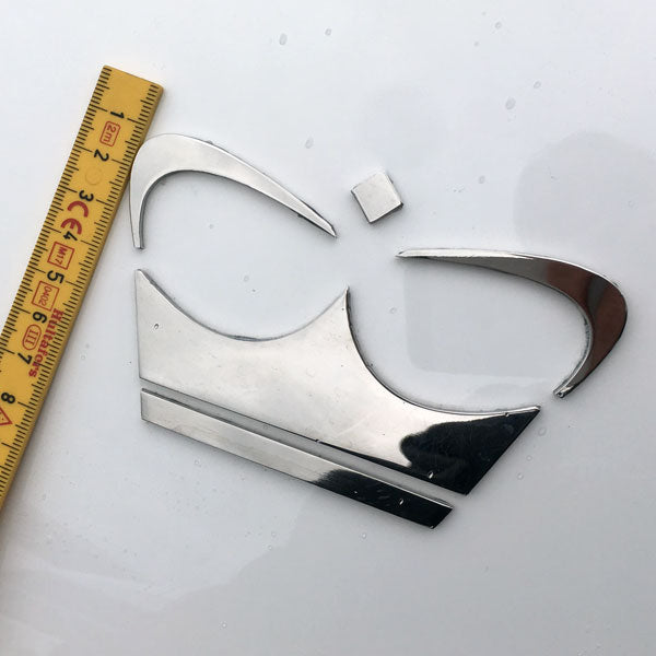 LOGO PRINCESS CROWN S/STEEL POLISHED