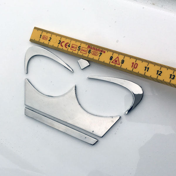 LOGO PRINCESS CROWN S/STEEL POLISHED