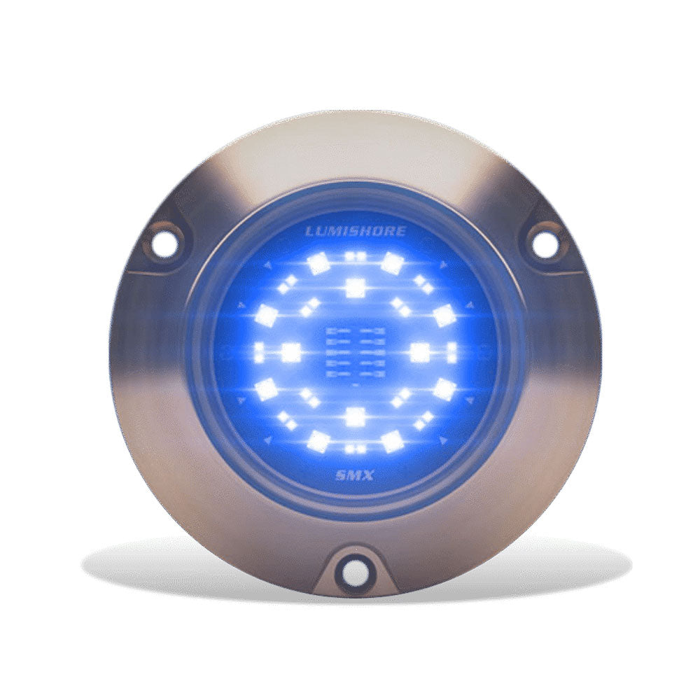 ضوء تحت الماء Lumishore SMX54 ECLIPSE - طاقة كاملة أبيض + أزرق للتثبيت السطحي